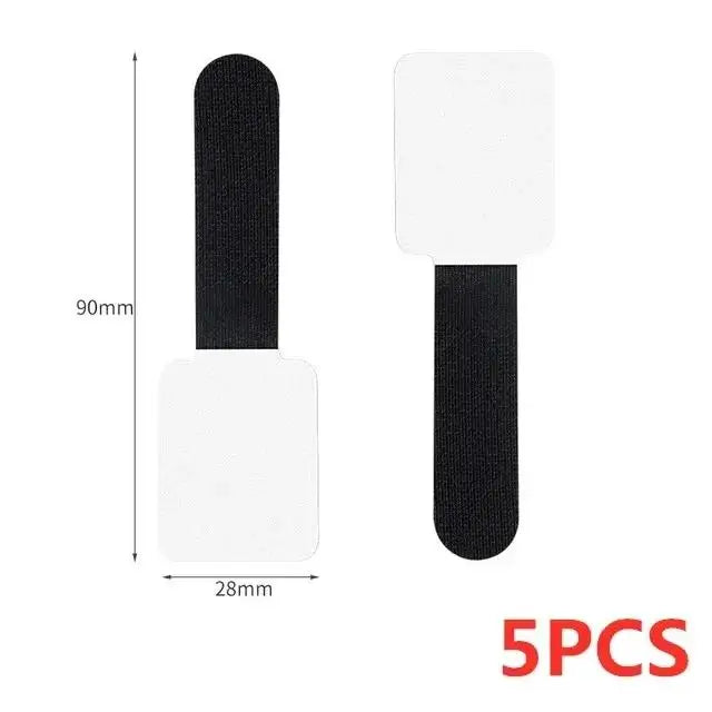 Organizador de Cables Reutilizable con Velcro Adhesivo | Mantén tu Espacio Siempre Ordenado
