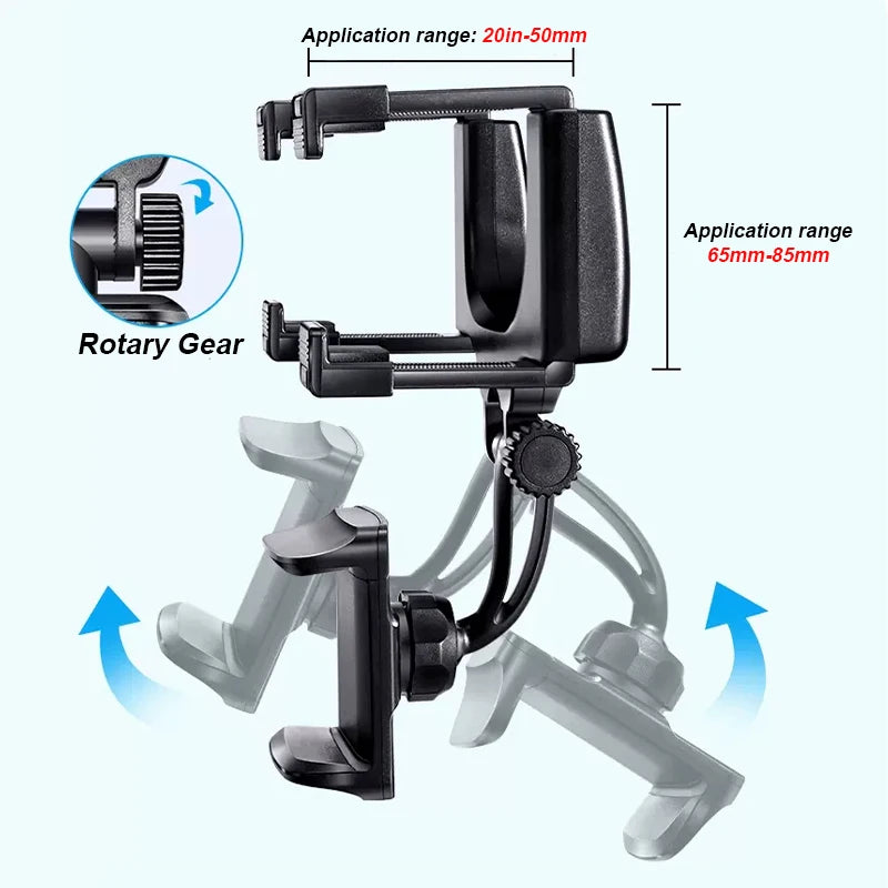 &nbsp;Soporte para Teléfono para Espejo Retrovisor – Rotación 360° | Conduce con Seguridad