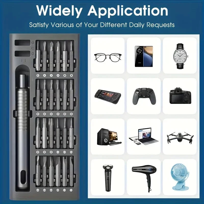 Set de Destornilladores de Precisión 25 en 1 | Kit Profesional para Reparación de Electrónicos