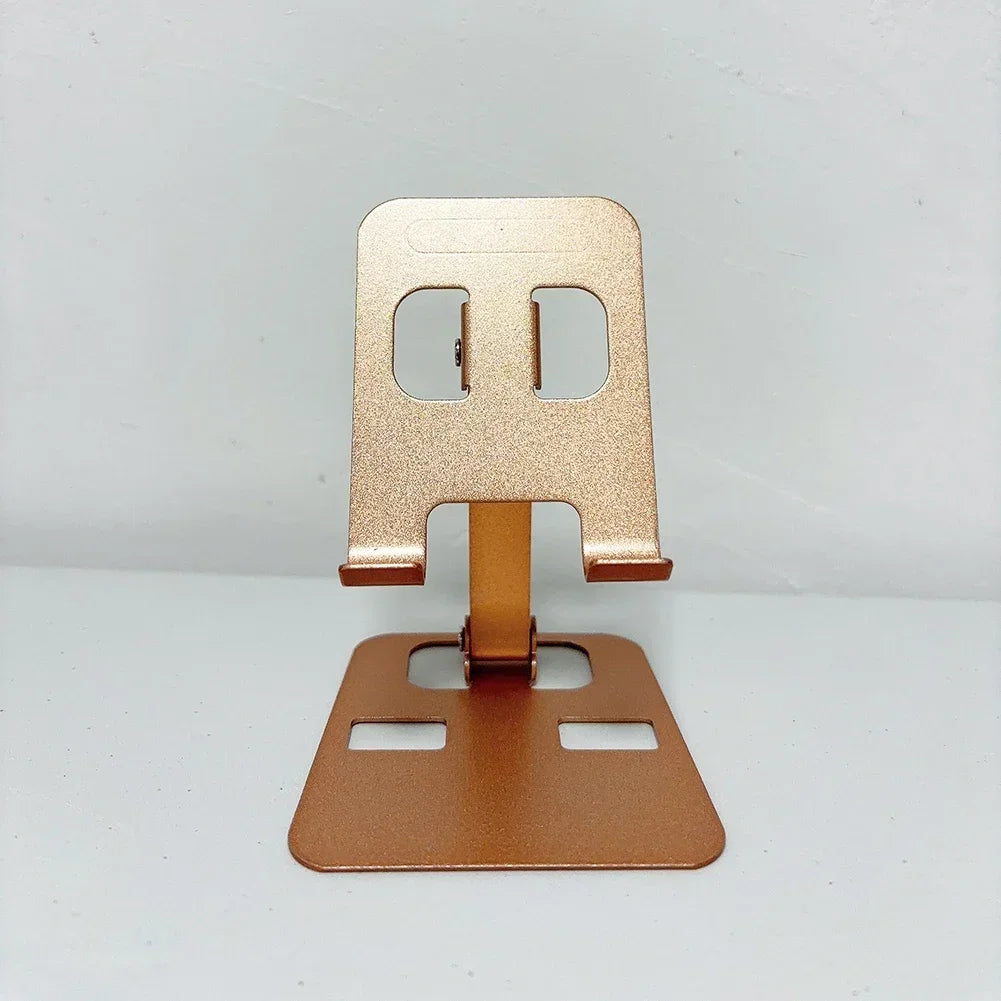 Soporte Plegable de Aluminio para Celular y Tablet | Ajustable y Universal