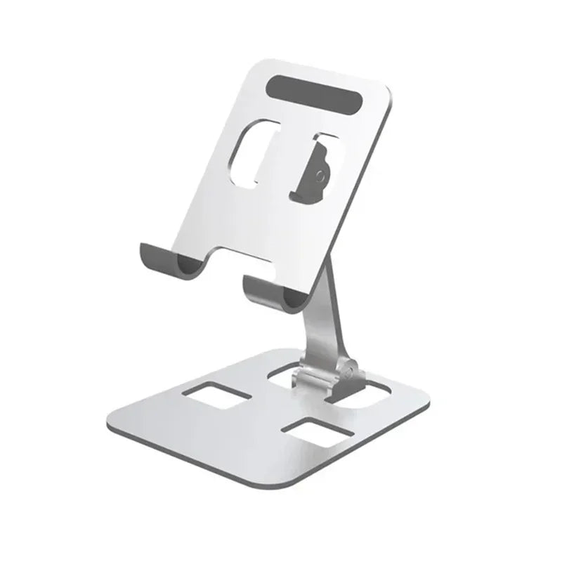 Soporte Plegable de Aluminio para Celular y Tablet | Ajustable y Universal