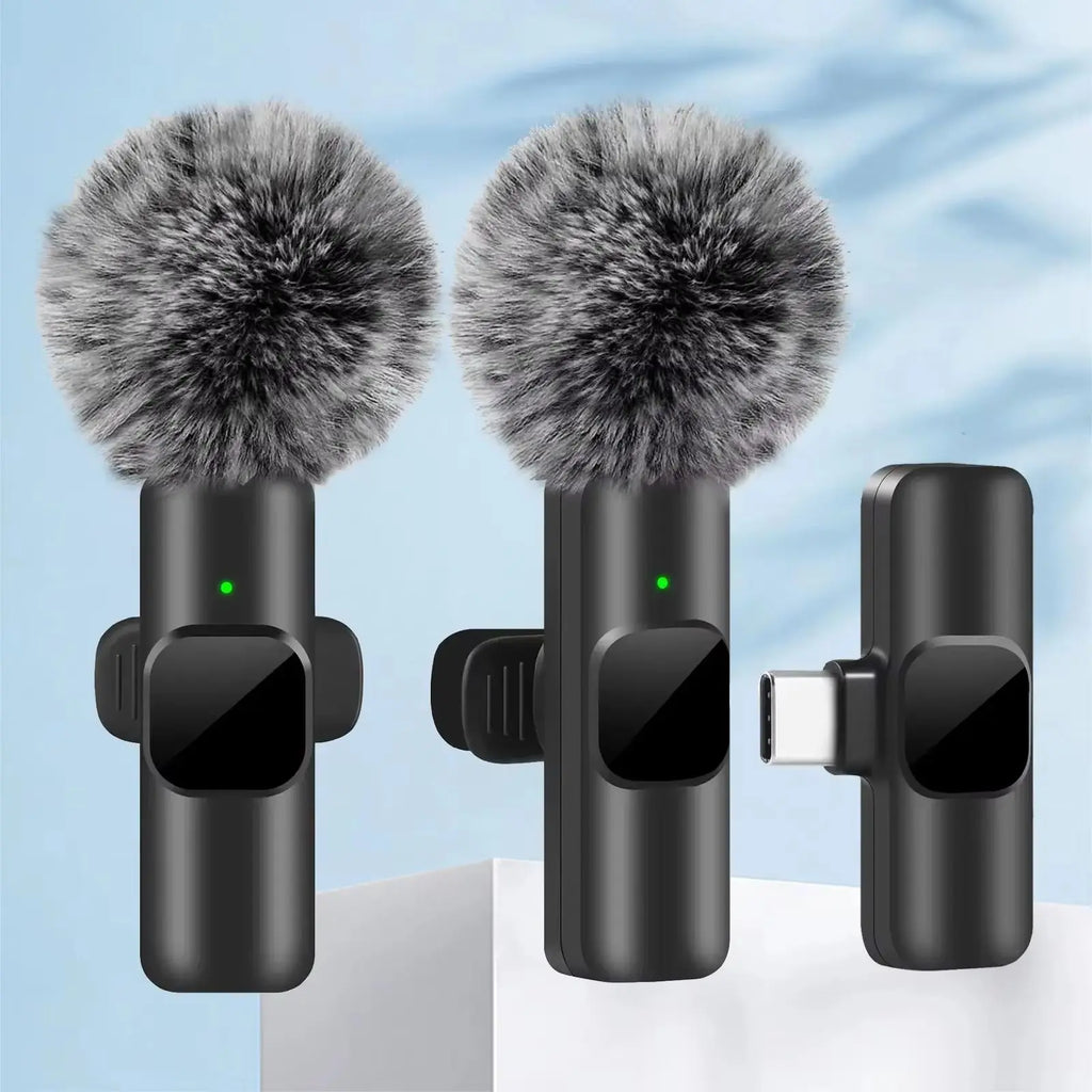 Micrófono Inalámbrico Lavalier BASIX 2.4G – Plug &amp; Play para iPhone, Android, Cámara y PC