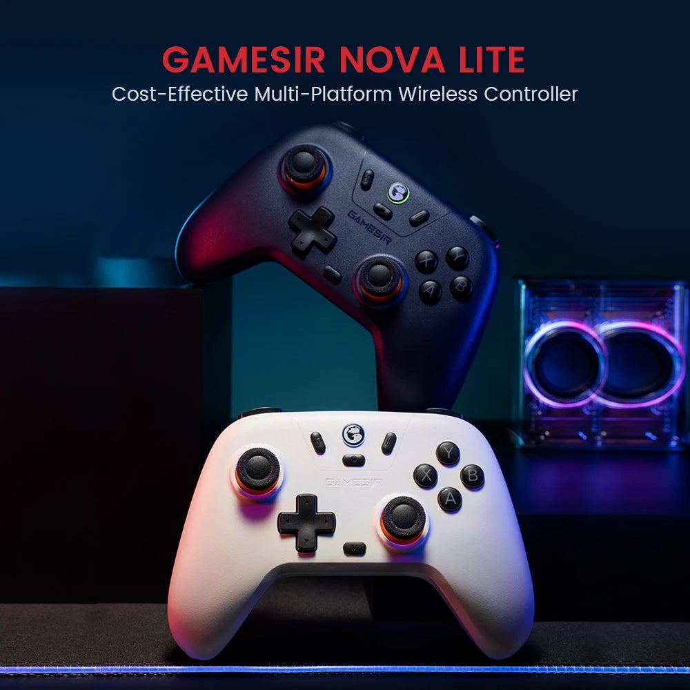GameSir Nova Lite Control Inalámbrico Bluetooth | Hall Effect | PC, Nintendo Switch, Steam, Android e iOS