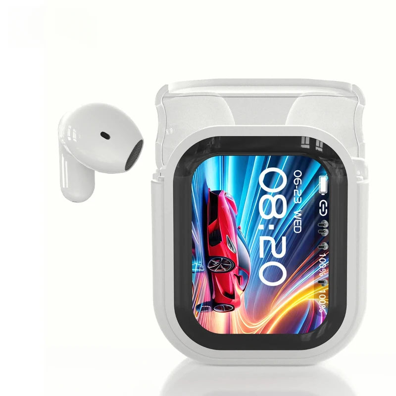 Auriculares Inalámbricos TWS Bluetooth con Pantalla LED Inteligente