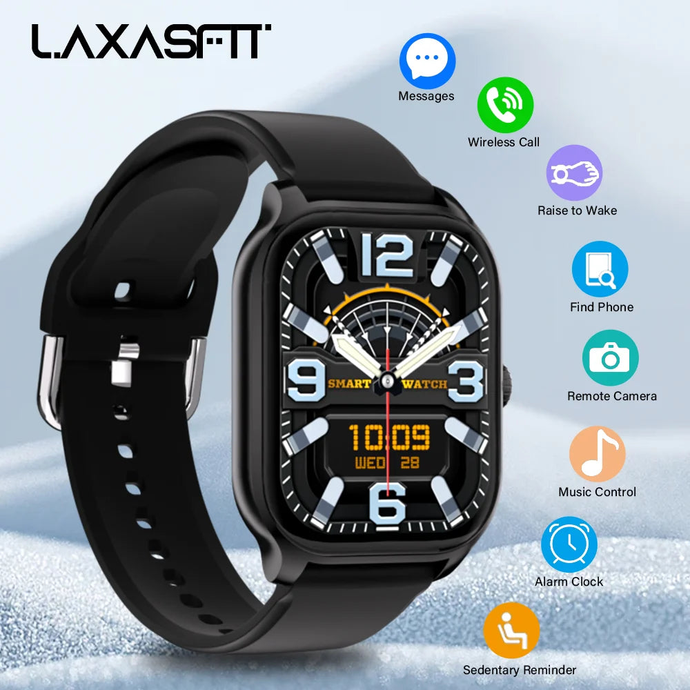 Smartwatch H9 Pro Max – Pantalla HD 2.01", Llamadas Bluetooth y Monitoreo de Salud