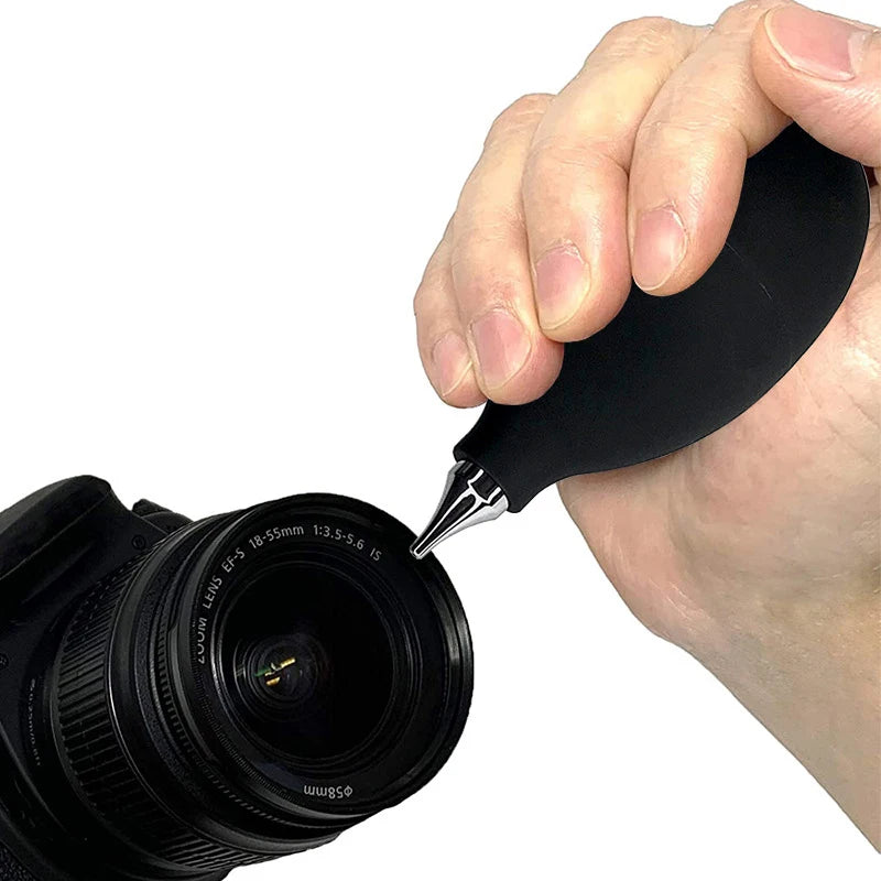 Perilla de Aire para Limpieza de Cámaras, Lentes y Equipos Electrónicos – Soplador Manual de Alta Precisión