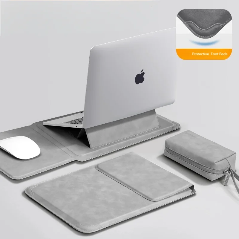 Funda para Laptop con Soporte Integrado | Compatible con MacBook, HP, Dell y Más
