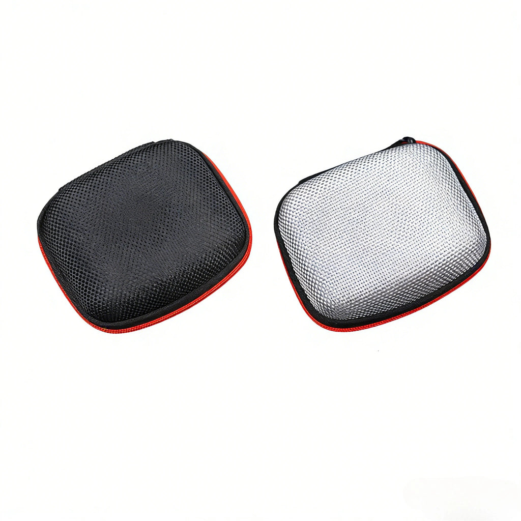 Estuche Rígido para Audífonos – Funda Protectora EVA Resistente a Golpes con Cierre de Cremallera
