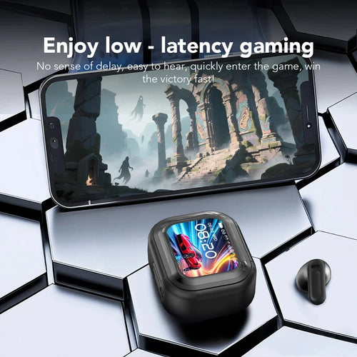 Auriculares Inalámbricos TWS Bluetooth con Pantalla LED Inteligente