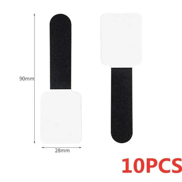Organizador de Cables Reutilizable con Velcro Adhesivo | Mantén tu Espacio Siempre Ordenado