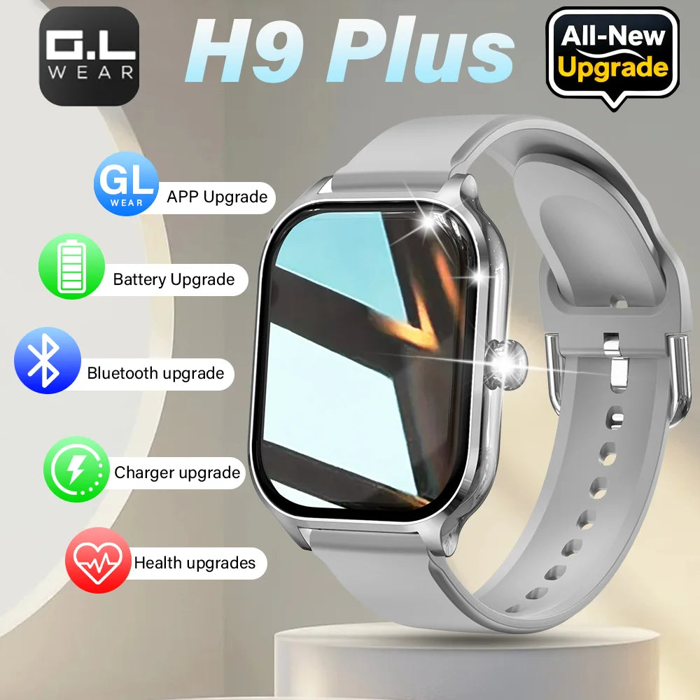 Smartwatch H9 Pro Max – Pantalla HD 2.01", Llamadas Bluetooth y Monitoreo de Salud