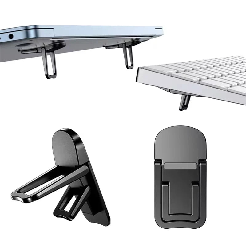 Base Elevadora Adhesiva para Laptop | Soporte Plegable y Portátil