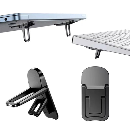 Base Elevadora Adhesiva para Laptop | Soporte Plegable y Portátil