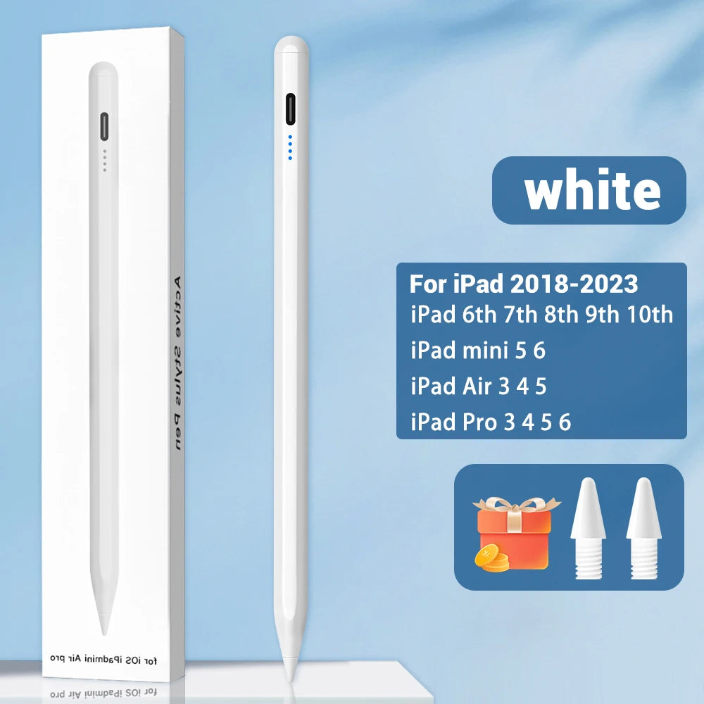 Lápiz Digital para iPad Compatible con Air, Pro y Mini | Recargable