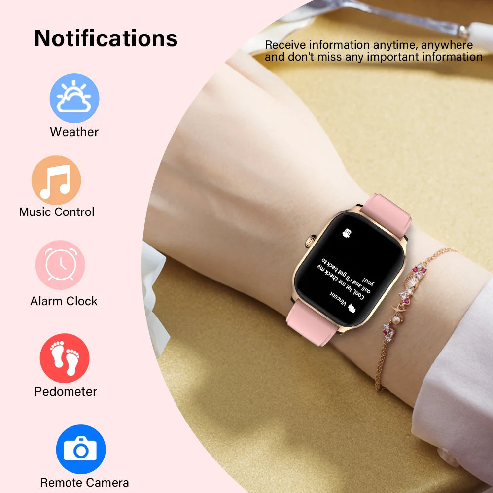 Smartwatch H9 Pro Max – Pantalla HD 2.01", Llamadas Bluetooth y Monitoreo de Salud