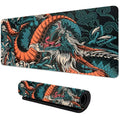 Mouse Pad Gamer XXL Dragón Japonés | Alfombrilla Gaming Speed Antideslizante