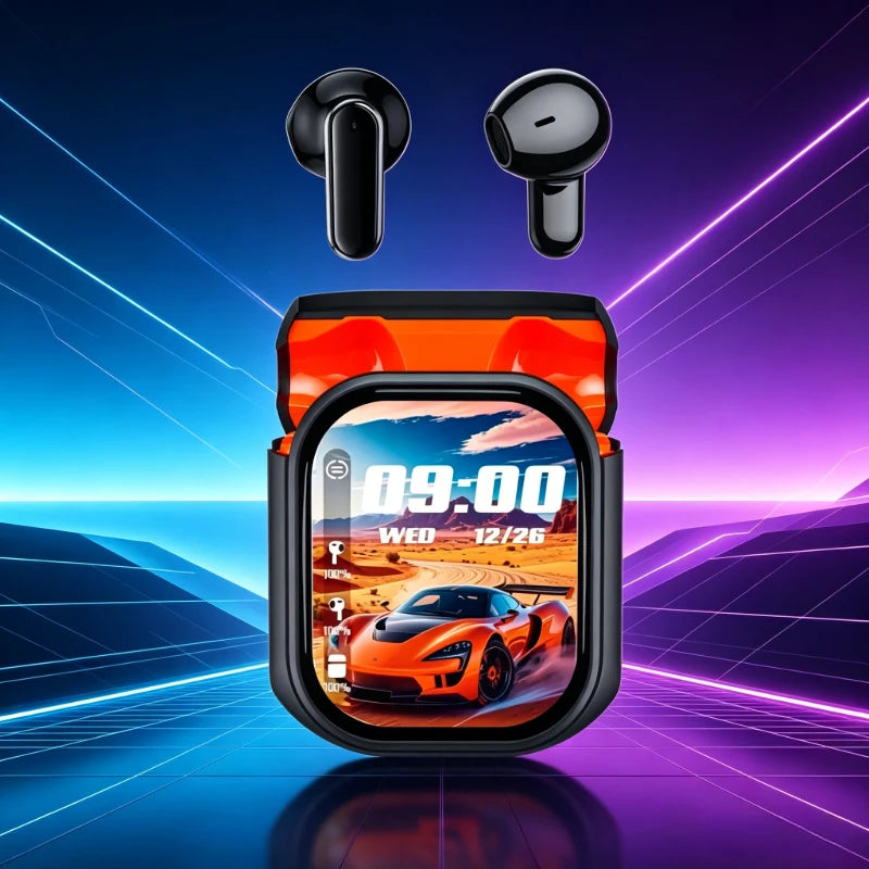 Auriculares Inalámbricos TWS Bluetooth con Pantalla LED Inteligente